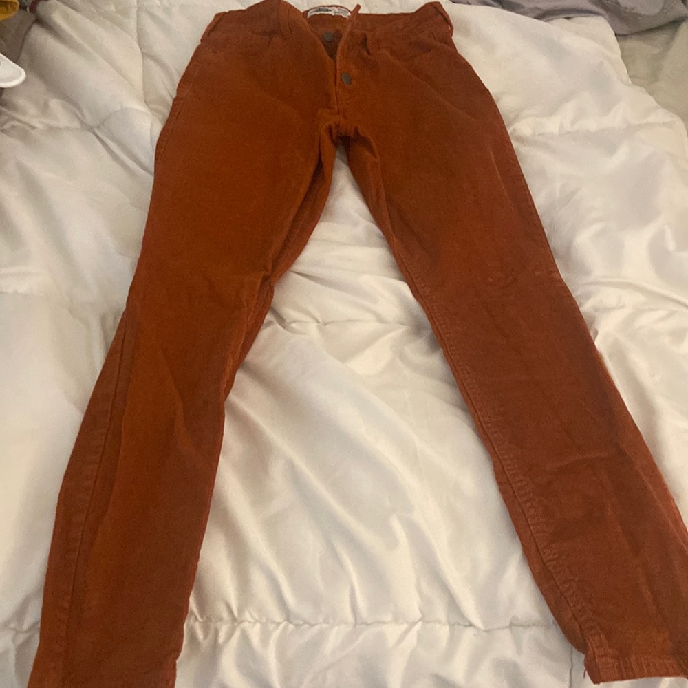 Orange pants